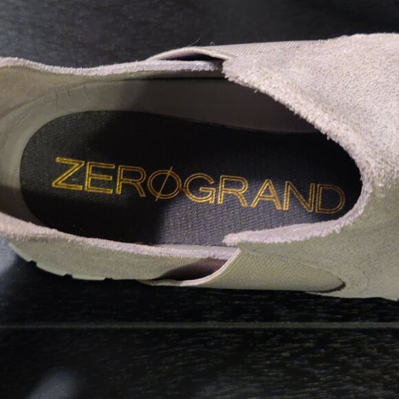 Cole Haan Zerogrand Grey Suede Slip On Booties NWOT SIZE 8 - Picture 3 of 8